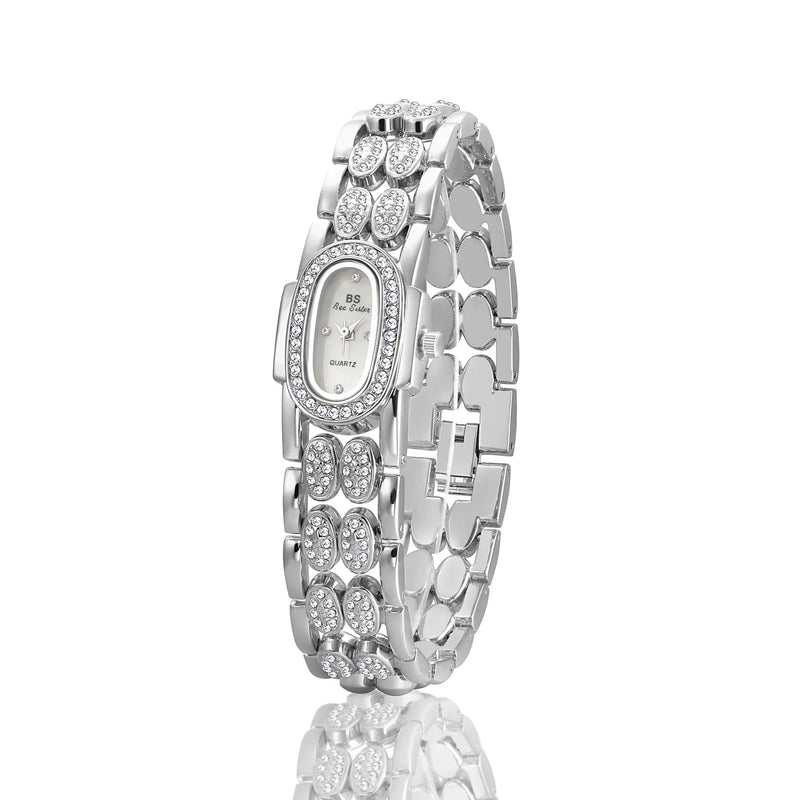 Watches  Luxury Diamond Quartz Gold Bracelet