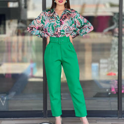 Elegant Commuter Two  Piece Set 2025 Fashion