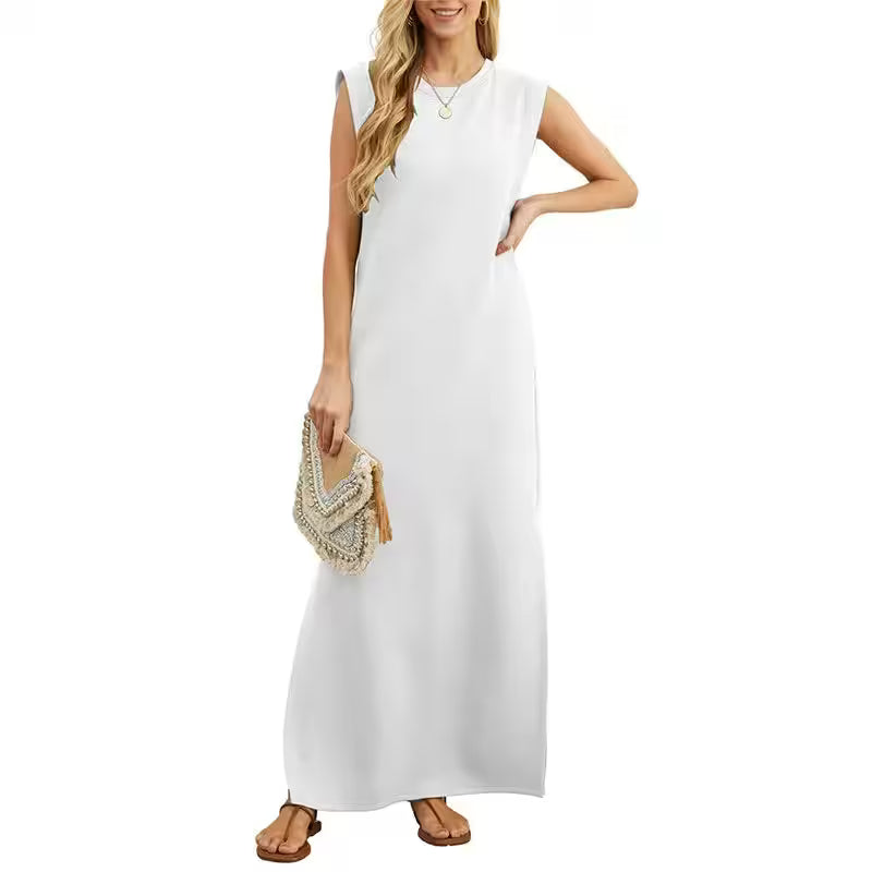 Sleeveless Long Abaya for Women