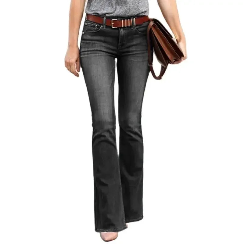 Tops - Commuter Micro Flared Jeans