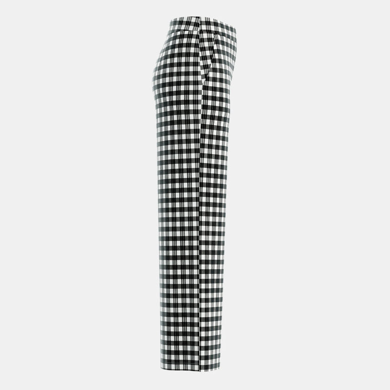 Pants Autumn Fashion Plaid Natural Casual