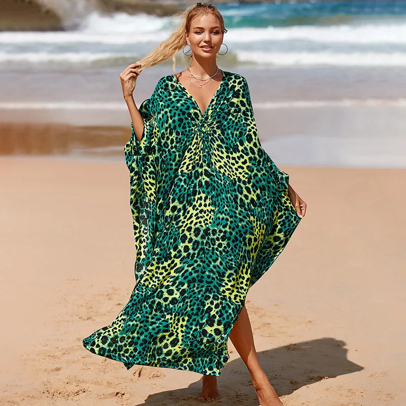 Dress Plus Size Oversized Long Beach Dress