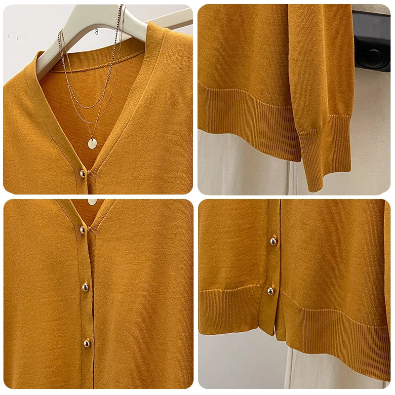 Plus Size Slimming Cardigan Jacket