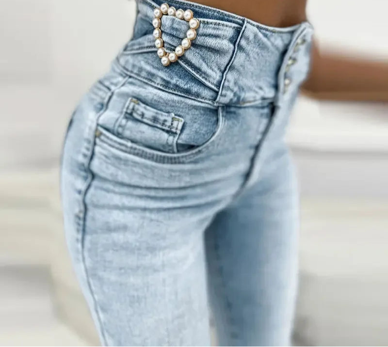 Skinny Jeans Denim Pants