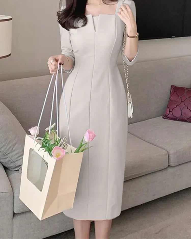 Dresses for Women 3/4 Sleeve Party