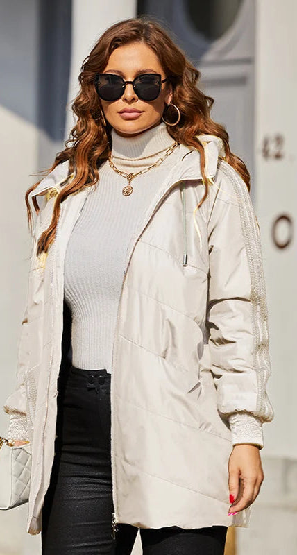 Spring Parkas Plus Size Padded Coats