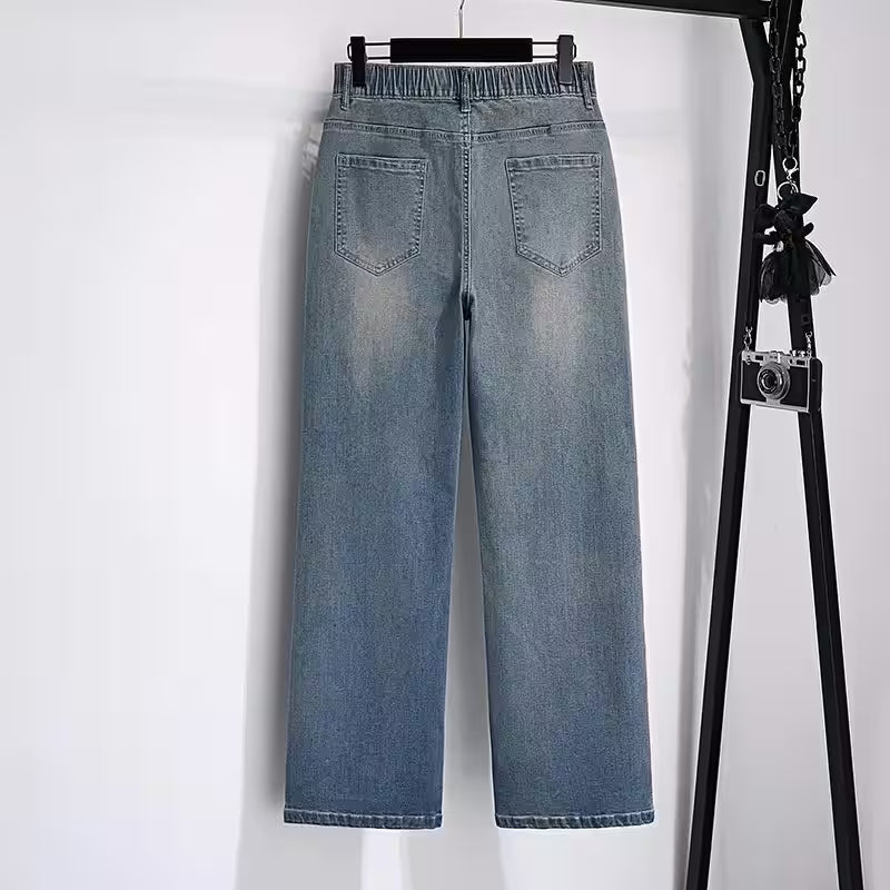 Plus Size Spring Autumn Jeans 4XL-9XL - Additional View 2