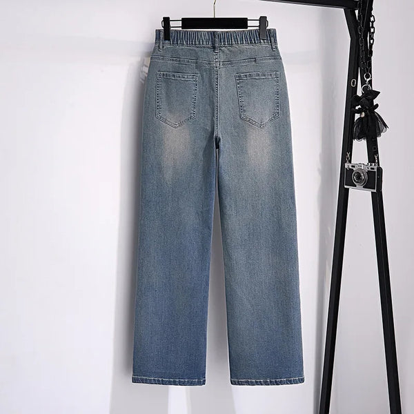 Plus Size Spring Autumn Jeans 4XL-9XL
