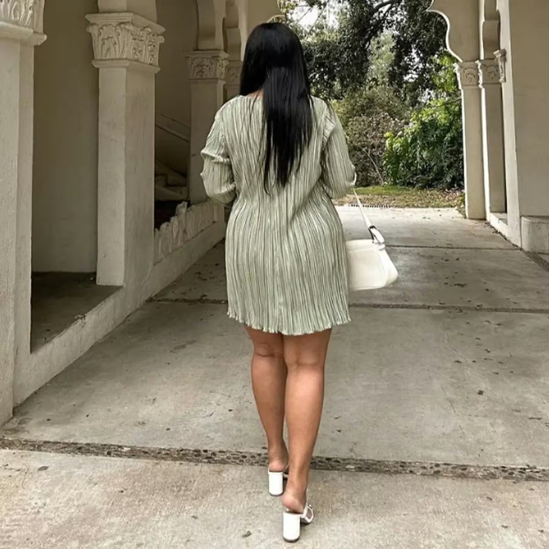 Dress Casual Streetwear Plus Size Party - Women's Fashion - View 3