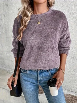 Pullover Casual Double-sided Velvet Loose Sweater