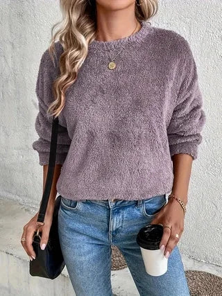 Pullover Casual Double-sided Velvet Loose Sweater