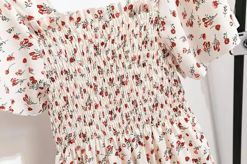 Spring Summer Chiffon Dress Midi Dresses - Additional View 6