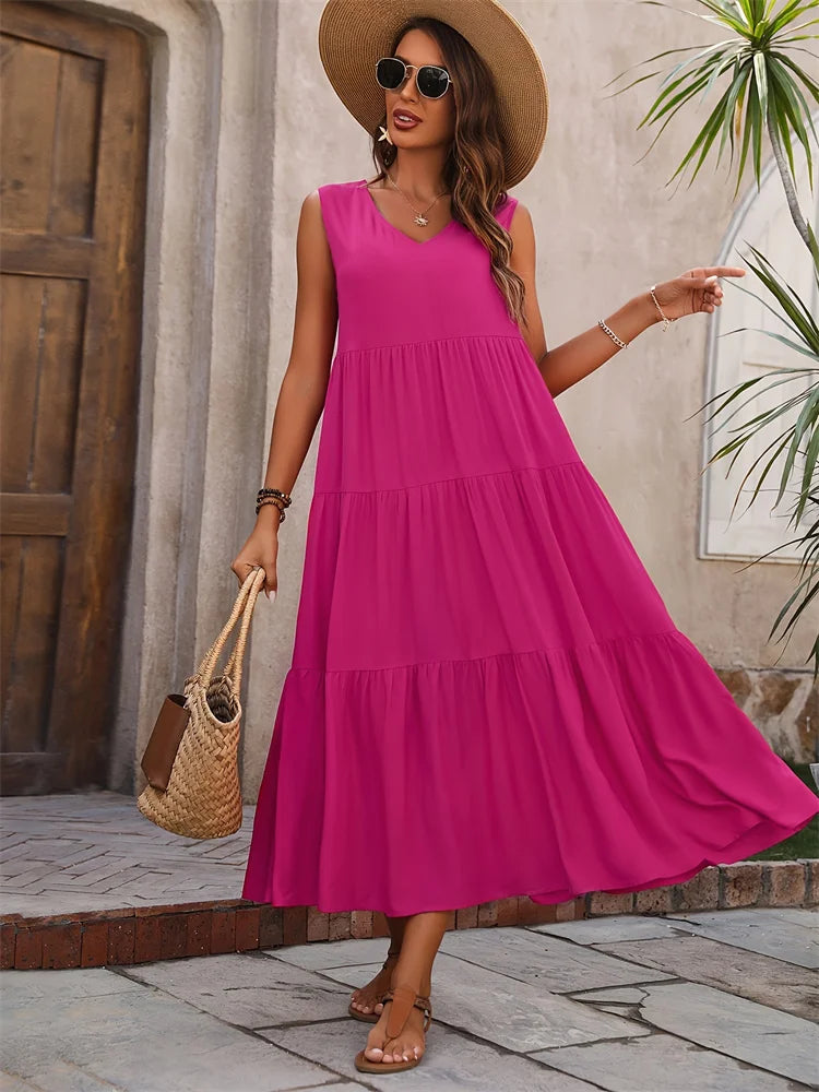 Casual Brand Holiday Beach Long Dresses