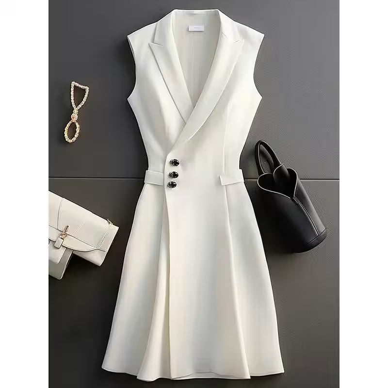 Dresses - Spring 2025  Fashion Leisure Suit Dress