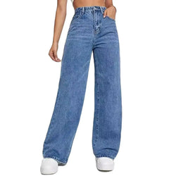 Leg straight jeans slimming all-match