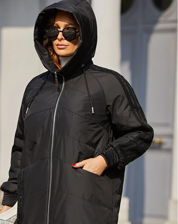 Spring Parkas Plus Size Padded Coats