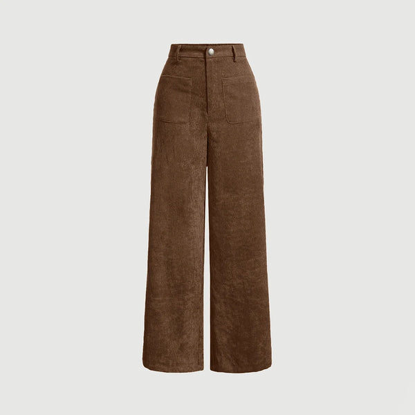 Pants All Season Casual Retro Vintage Pocket