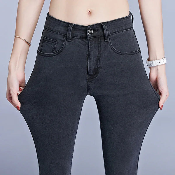Jeans High Elastic Stretch  Skinny