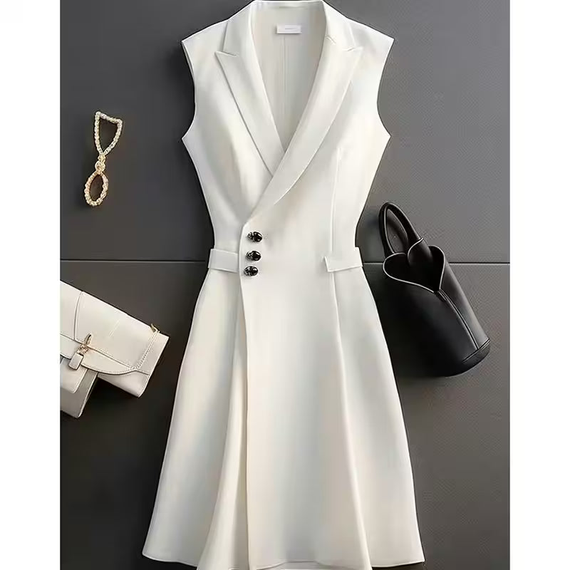 Spring 2025  Fashion Leisure Suit Dress - Additional View 4