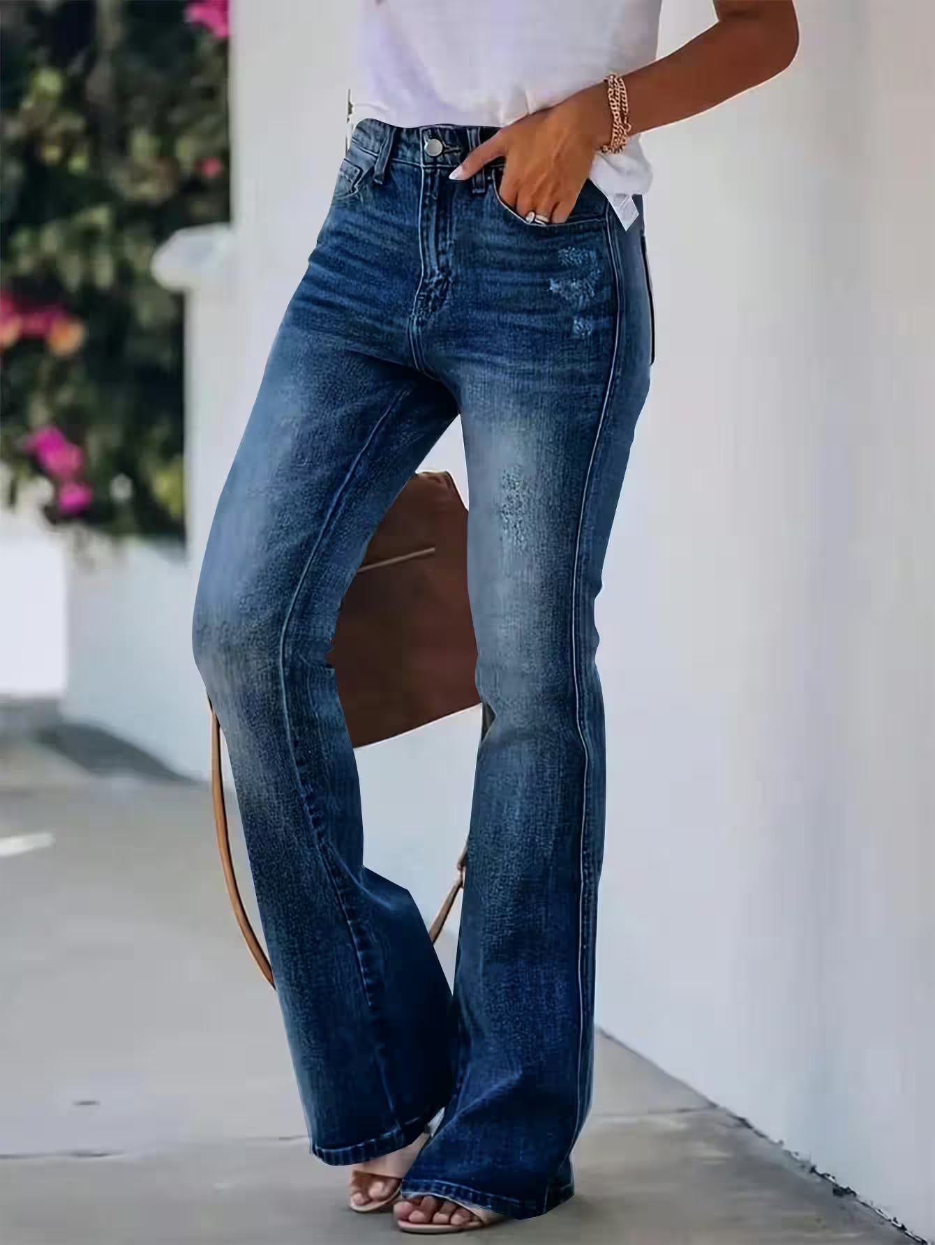 Bottoms - Jeans high waist slimming Denim pants