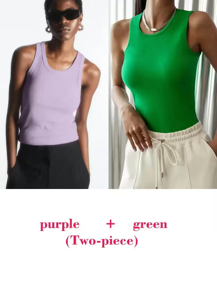 Tops Summer O Neck Tanks & Camis - Additional View 19