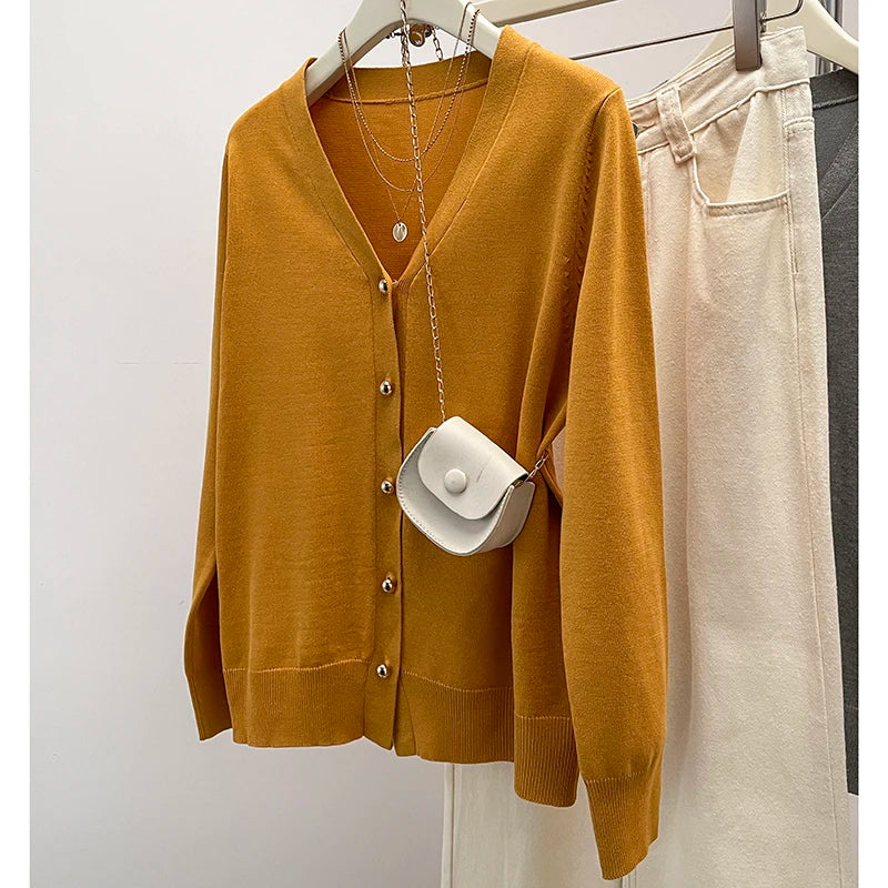 Plus Size Slimming Cardigan Jacket