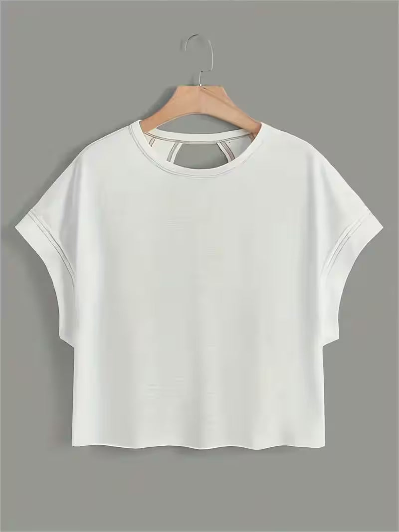  how to crop your t-shirt without cutting it