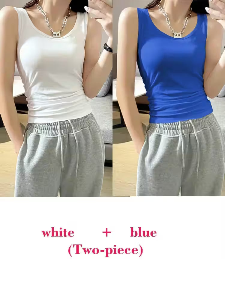 Tops Summer O Neck Tanks & Camis - Additional View 4