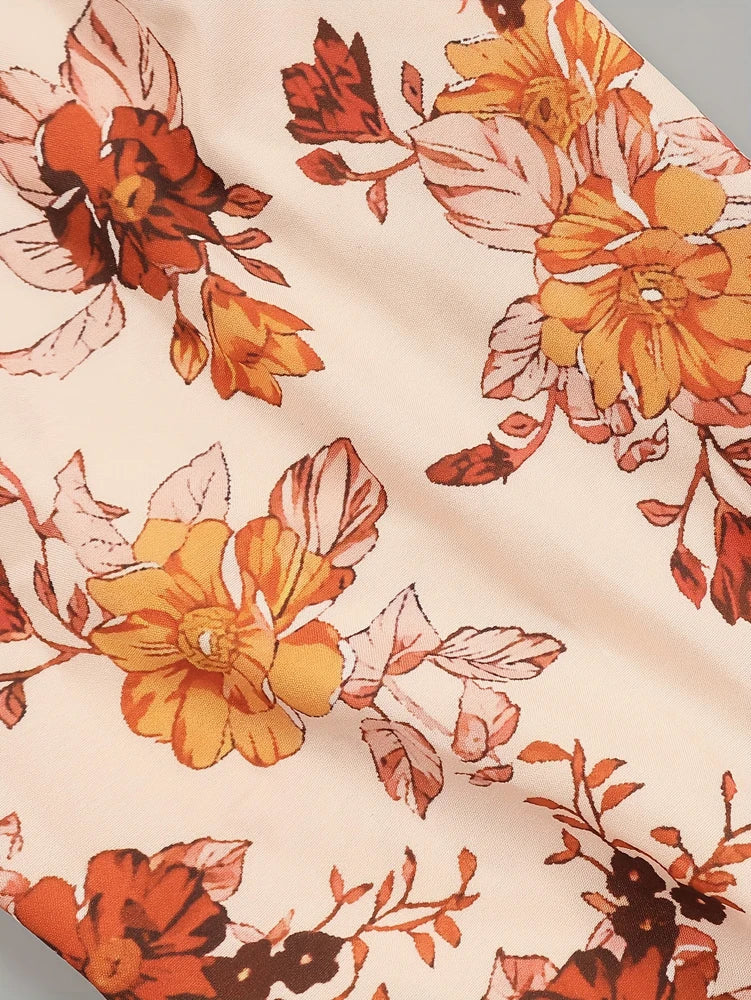 Plus Size Printed Shirt Fashion Best Choice for Spring