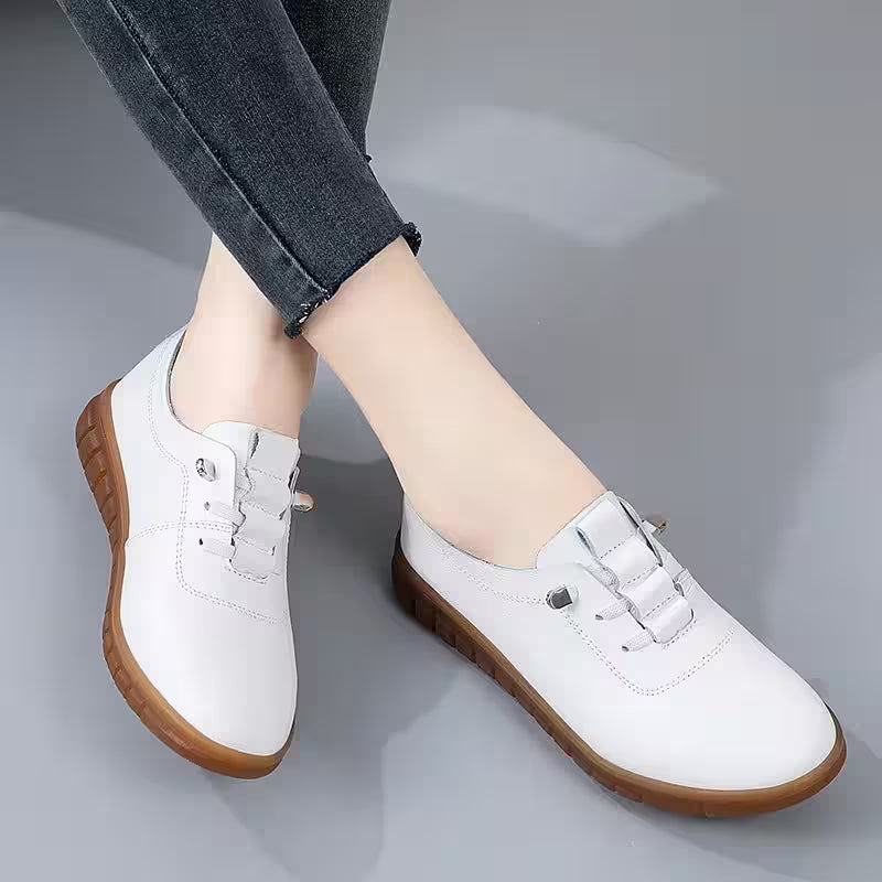 Shoes Spring Autumn Flats Genuine Leather Moccasins - Additional View 4