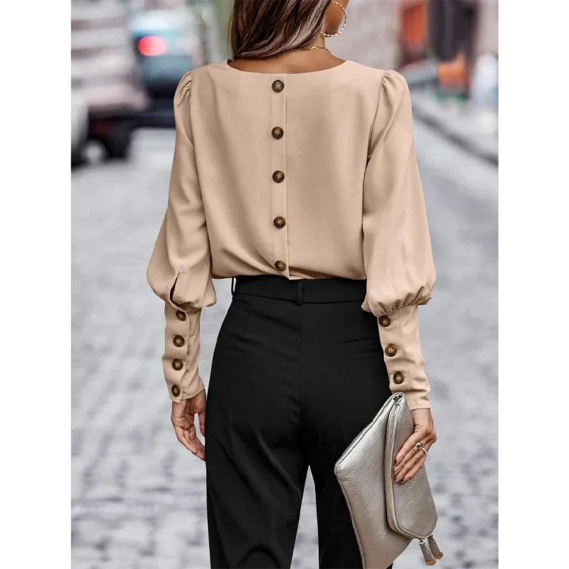 Talent Casual Solid Color Shirt