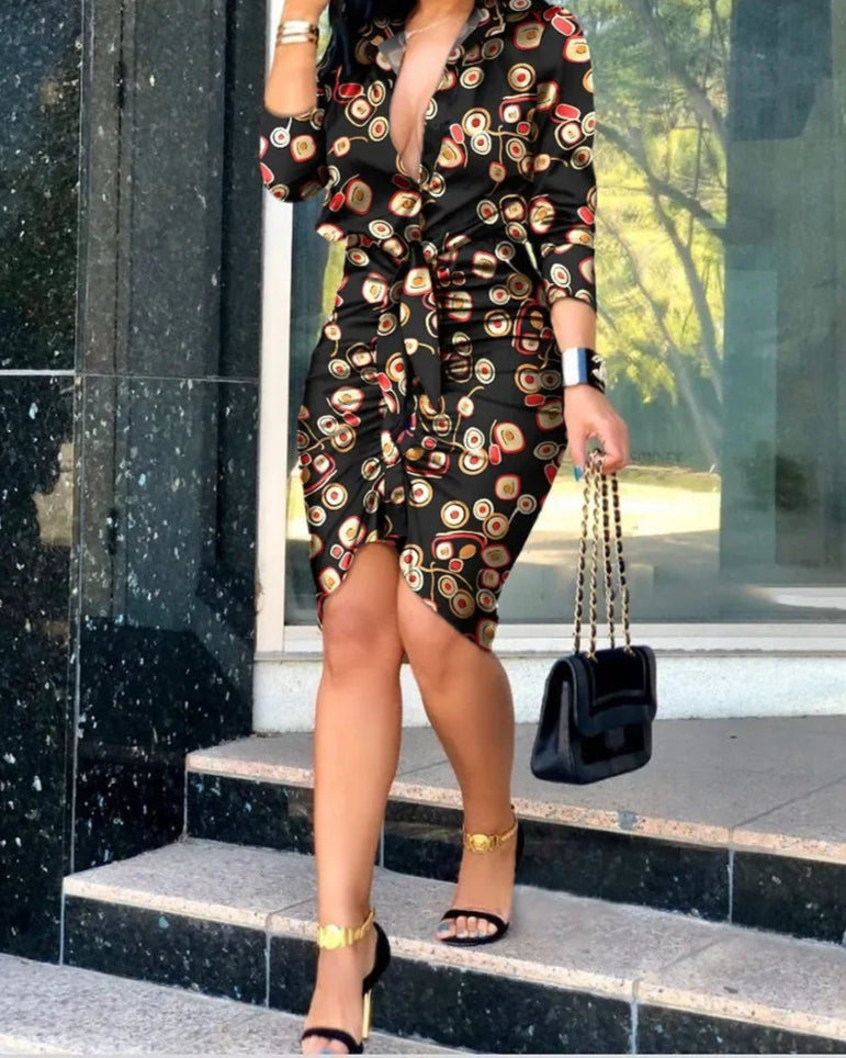 Dress Casual Solid Color Long Sleeved Versatile for All Seasons
