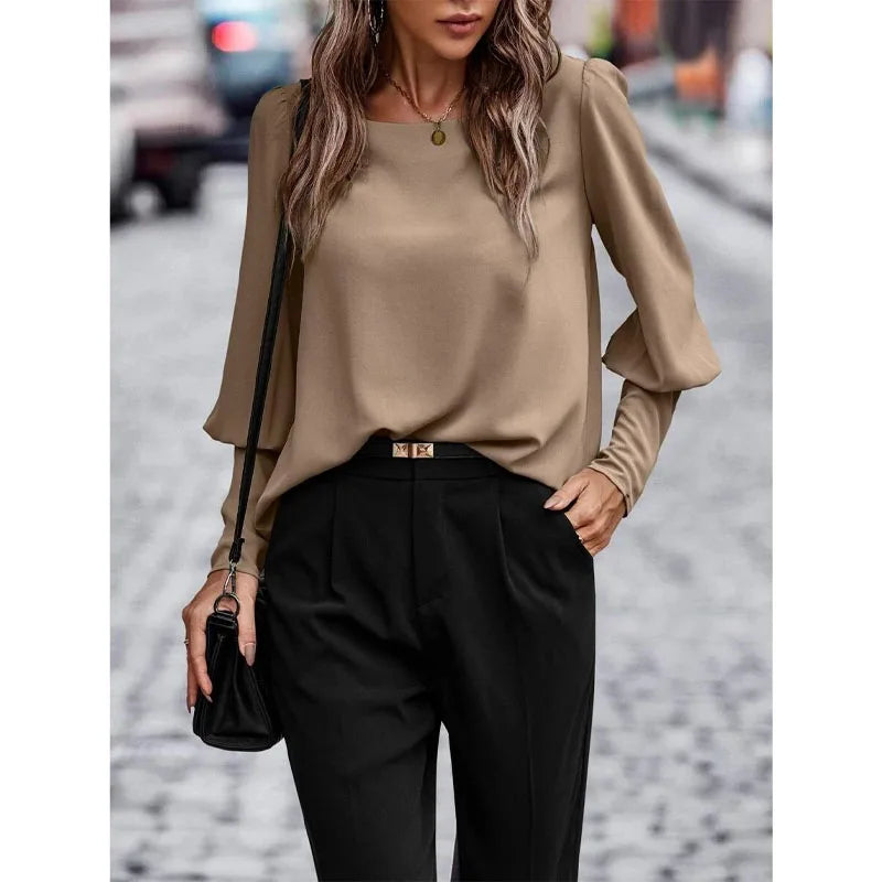 Talent Casual Solid Color Shirt