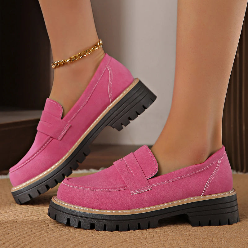 Sneakers New Big Size Platform Anti-slip Office Light Casual