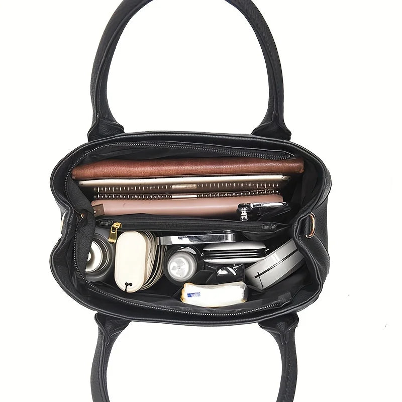 Bag Leather Secure Zip Classic Styling for Every Occasion