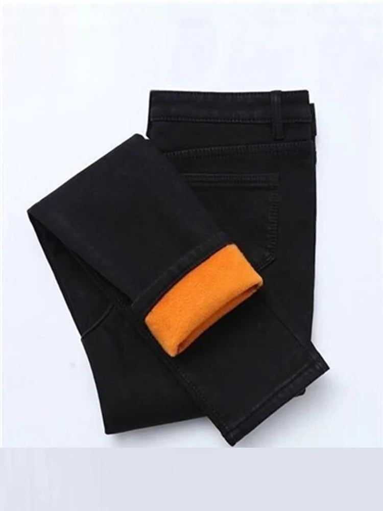 Winter high waist jeans skinny - Additional View 8