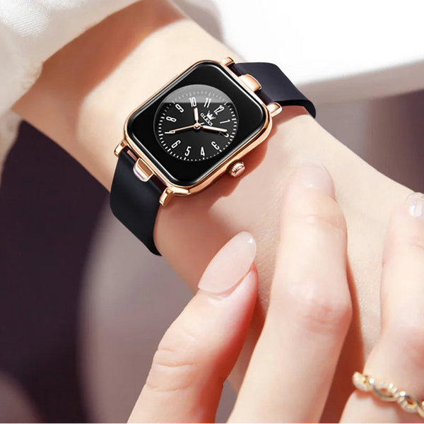 Wristwatch Original Waterproof Silicone Strap Luminous Hands  Style