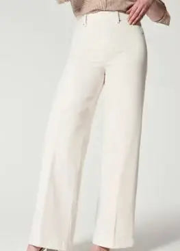 Sided Elastic Knitted Loose Stretch Jeans - Additional View 3