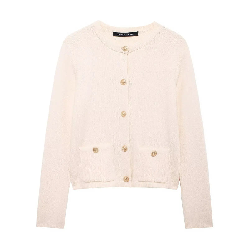 Cardigans Long Sleeve Button Knitwears