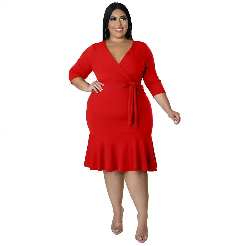 Beachwear Dresses For Plus Size Women - Flair Feminine