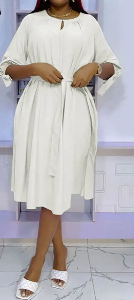 Plus Size Elegant Fashion Midi Dress