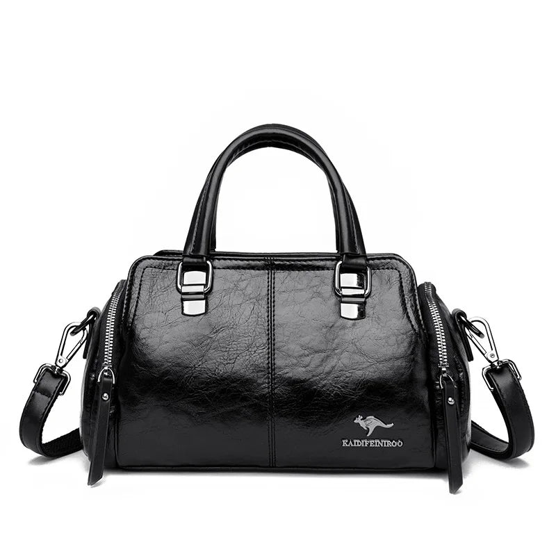 Casual Tote Bag High Quality Soft Leather