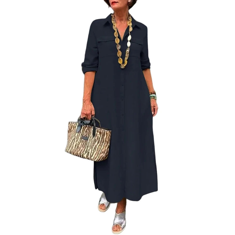 Plus Size Long Dress Clothing Casual