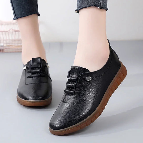 Shoes Spring Autumn Flats Genuine Leather Moccasins