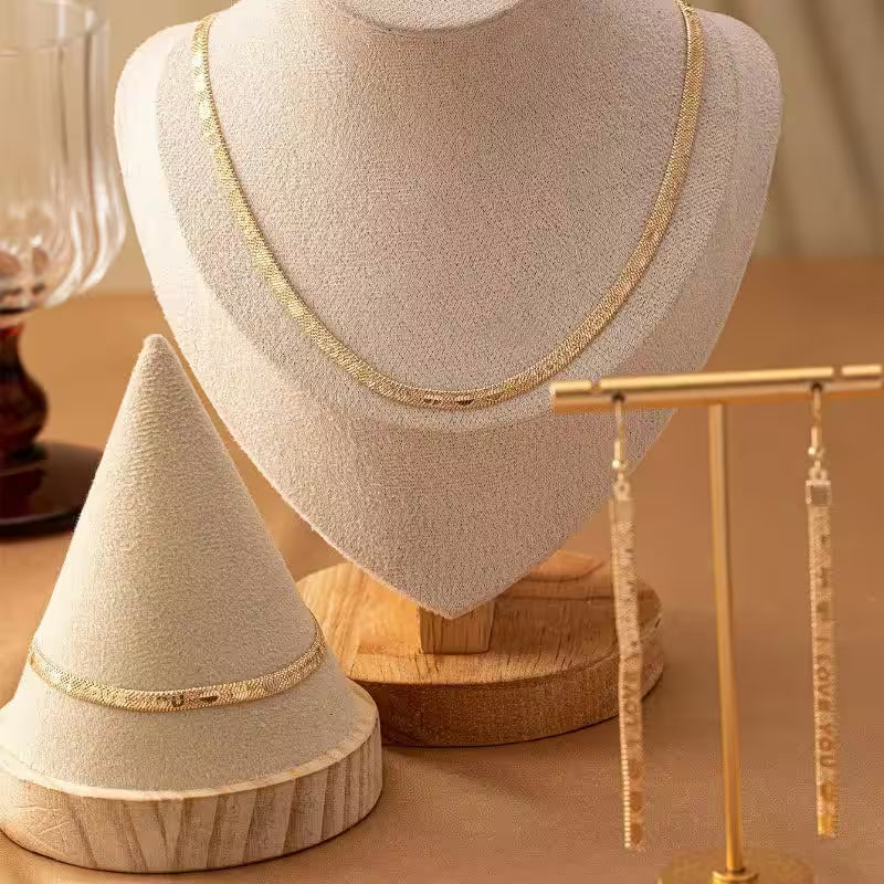 Set Heart Shape Retro Simple Fashion - Additional View 5