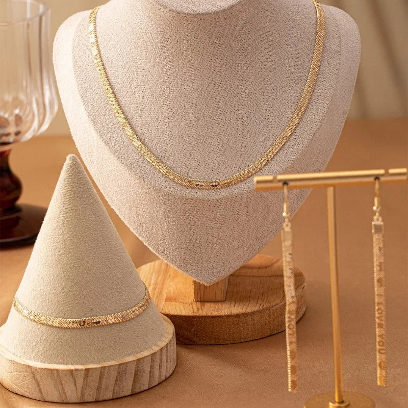 Set Heart Shape Retro Simple Fashion