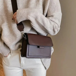 Classic Designer PU Leather Crossbody Bag