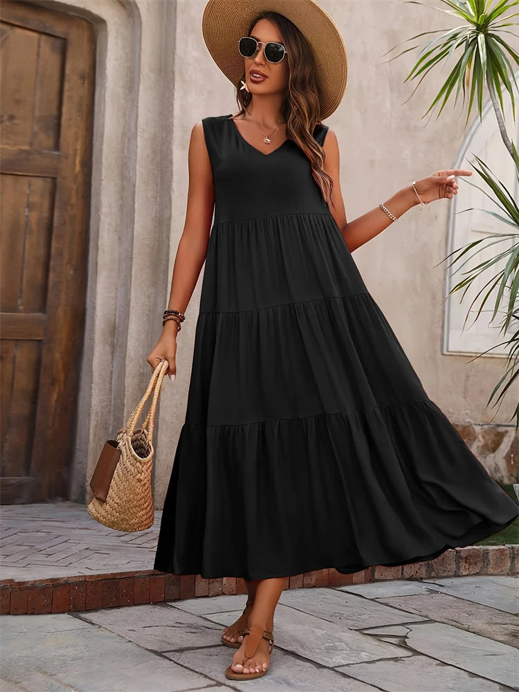 Casual Brand Holiday Beach Long Dresses