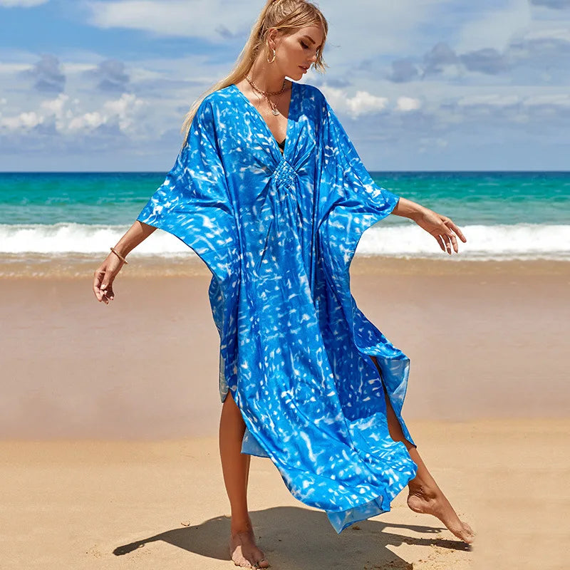 Dress Plus Size Oversized Long Beach Dress