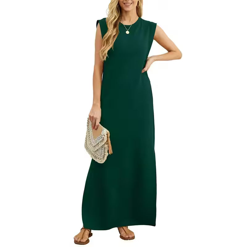 Sleeveless Long Abaya for Women